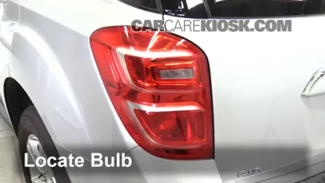 2016 Chevrolet Equinox LT 2.4L 4 Cyl. Éclairage Feu stop (remplacer ampoule)